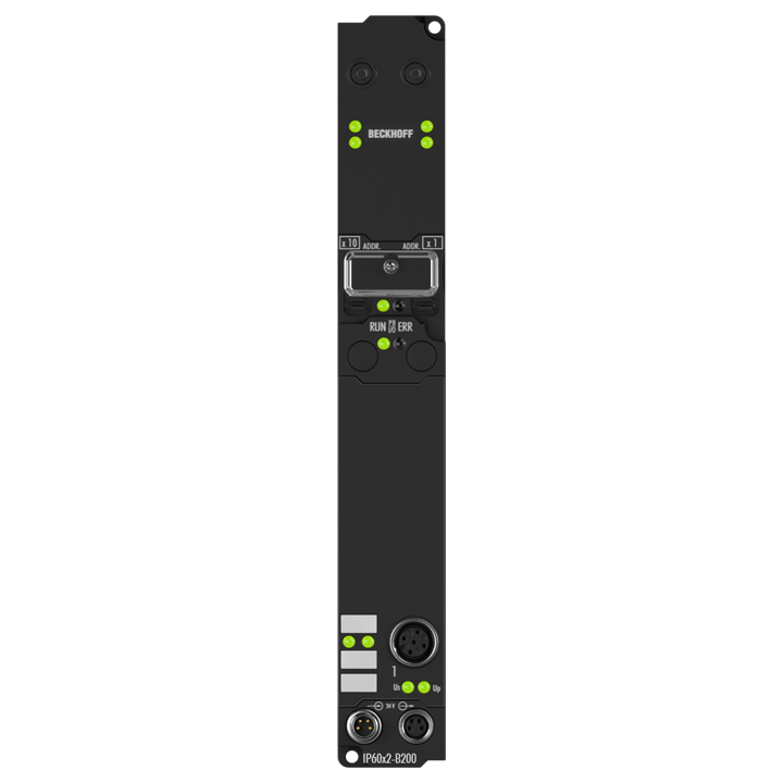 IP6002-B200 | Feldbus Box, 2-Kanal-Kommunikations-Interface, Lightbus, seriell, RS232, M12