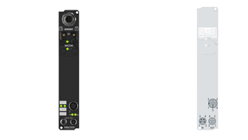 IP6012-B510 | Fieldbus Box, 2-channel communication interface, CANopen, serial, TTY, 20 mA, M12