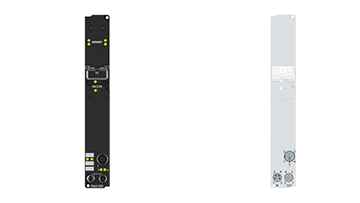 IP6022-B200 | Fieldbus Box, 2-channel communication interface, Lightbus, serial, RS422/RS485, M12