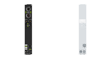 IP6022-B518 | Feldbus Box, 2-Kanal-Kommunikations-Interface, CANopen, seriell, RS422/RS485, M12, integriertes T-Stück