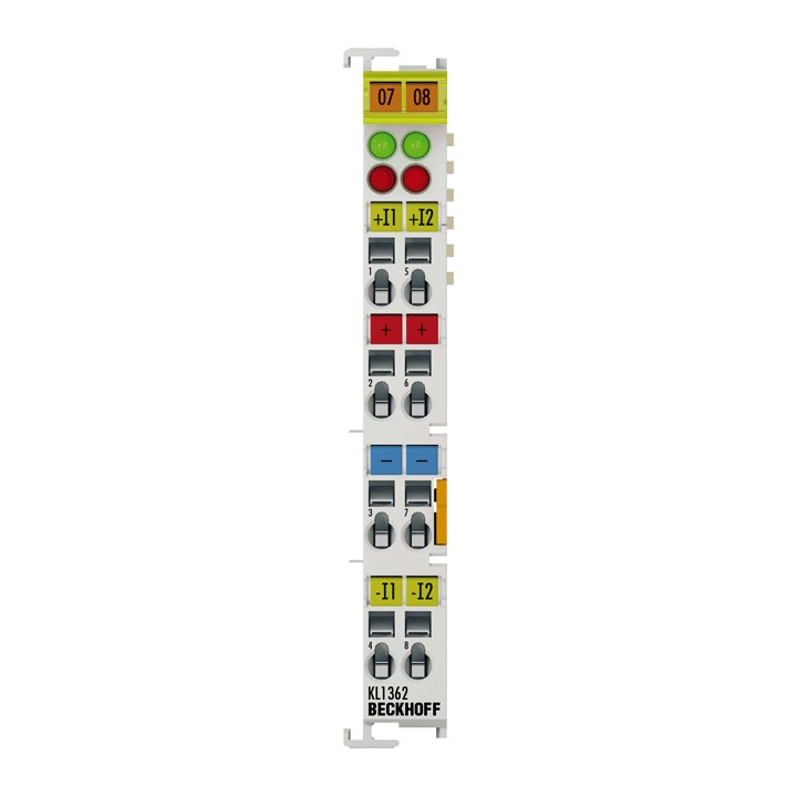 KL1362 | Bus Terminal, 2-channel digital input, break-in alarm, 24 V DC, 3 ms