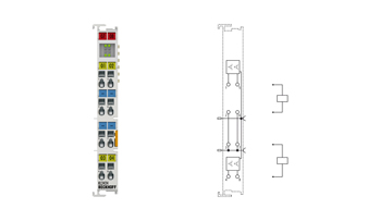 KL2424 | Bus Terminal, 4-channel digital output, 24 V DC, 2 A