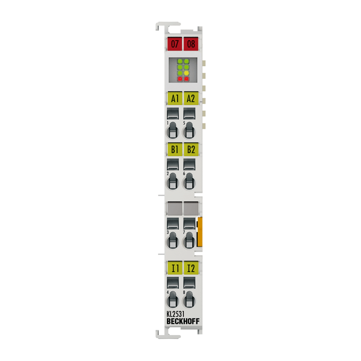 KL2531 | Bus Terminal, 1-channel motion interface, stepper motor, 24 V DC, 1.5 A