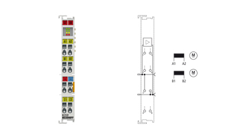 KL2532 | Busklemme, 2-Kanal-Motion-Interface, DC-Motor, 24 V DC, 1 A