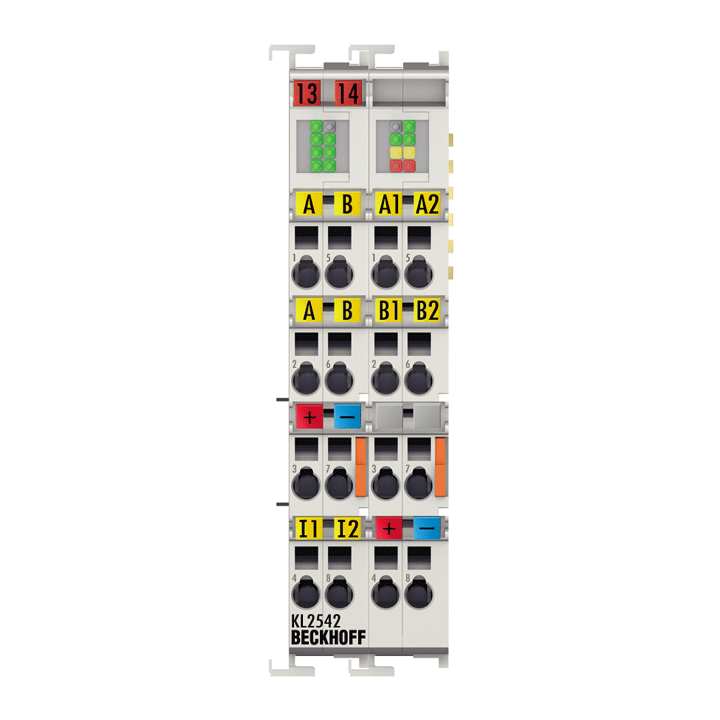 KL2542 | Bus Terminal, 2-channel motion interface, DC motor, 48 V DC, 3.5 A