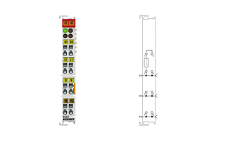 KL2631 | Busklemme, 1-Kanal-Relais-Ausgang, 400 V AC, 300 V DC, 2 A
