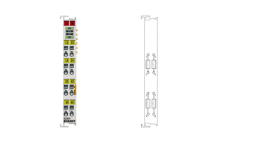 KL2634 | Busklemme, 4-Kanal-Relais-Ausgang, 250 V AC, 30 V DC, 4 A