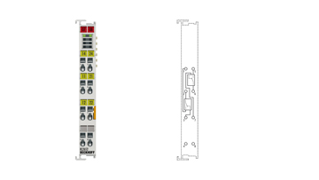 KL2652 | Busklemme, 2-Kanal-Relais-Ausgang, 230 V AC, 300 V DC, 5 A