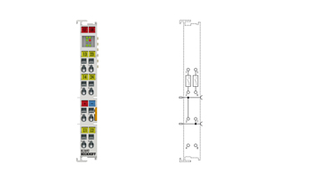 KL2692 | Busklemme, 2-Kanal-Relais-Ausgang, Zyklusüberwachung, 30 V DC, 3 A
