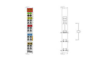 KL2712 | Bus Terminal, 2-channel triac output, 12...230 V AC, 0.5 A