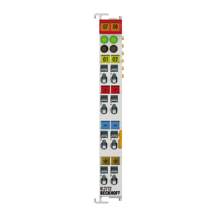 KL2732 | Bus Terminal, 2-channel triac output, 12...230 V AC, 1 A, without power contacts