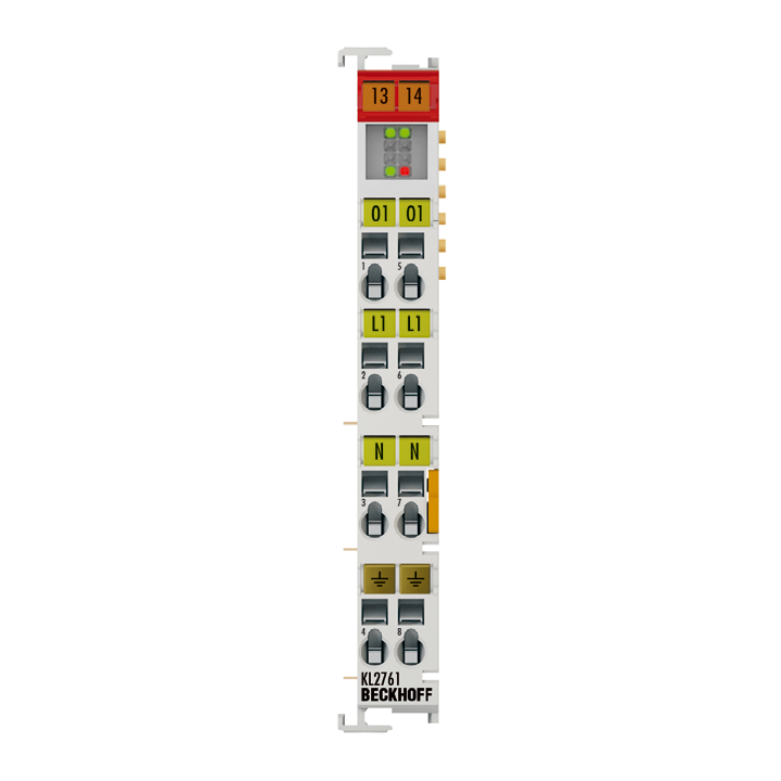 KL2761 | Busklemme, 1-Kanal-Universaldimmer, 230 V AC, 600 VA