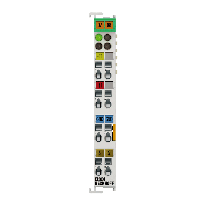 KL3001 | Busklemme, 1-Kanal-Analog-Eingang, Spannung, ±10 V, 12 Bit, differentiell