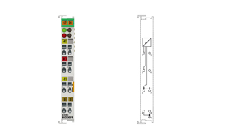 KL3201 | Busklemme, 1-Kanal-Analog-Eingang, Temperatur, RTD (Pt100), 16 Bit