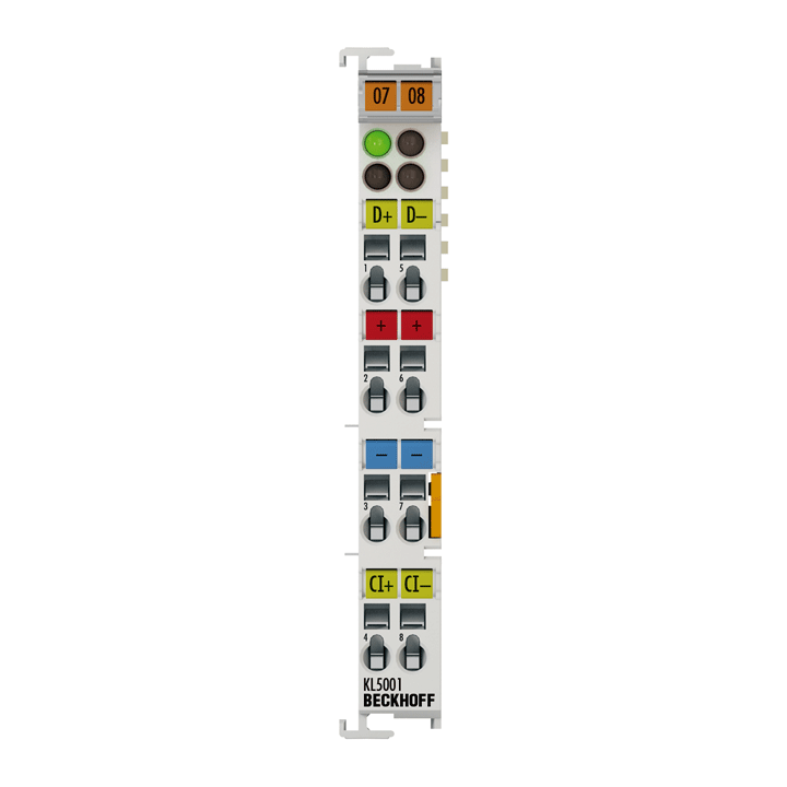 KL5001 | Bus Terminal, 1-channel encoder interface, SSI