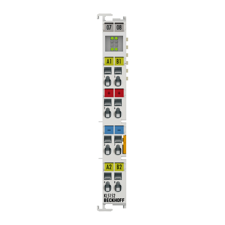 KL5152 | Busklemme, 2-Kanal-Encoder-Interface, inkremental, 24 V DC HTL, 100 kHz