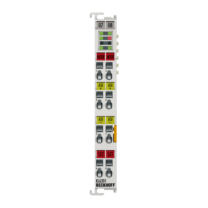 KL6201 | Bus Terminal, 1-channel communication interface, ASi, master, without power contacts