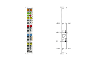 KL6811 | Busklemme, 1-Kanal-Kommunikations-Interface, DALI/DSI, Master/Netzteil