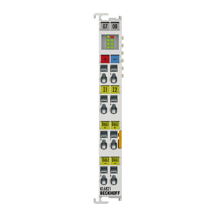 KL6821 | Busklemme, 1-Kanal-Kommunikations-Interface, DALI/DALI-2, Master/Netzteil