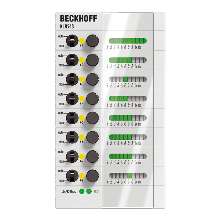 KL8548 | 8-channel analog output module 0…10 V | Beckhoff Worldwide