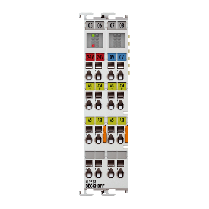 KL9528 | AS-Interface power supply terminal 24 V DC/30 V DC, 1.25 A