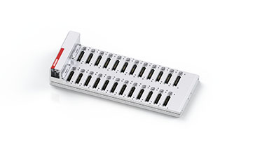 MB2012-0000-0000 | Baseplate, 2-row, 12 combined data and power slots