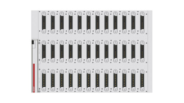 MB3112-0000-0000 | Baseplate, 3-reihig, 12 kombinierte Daten- und Leistungssteckplätze
