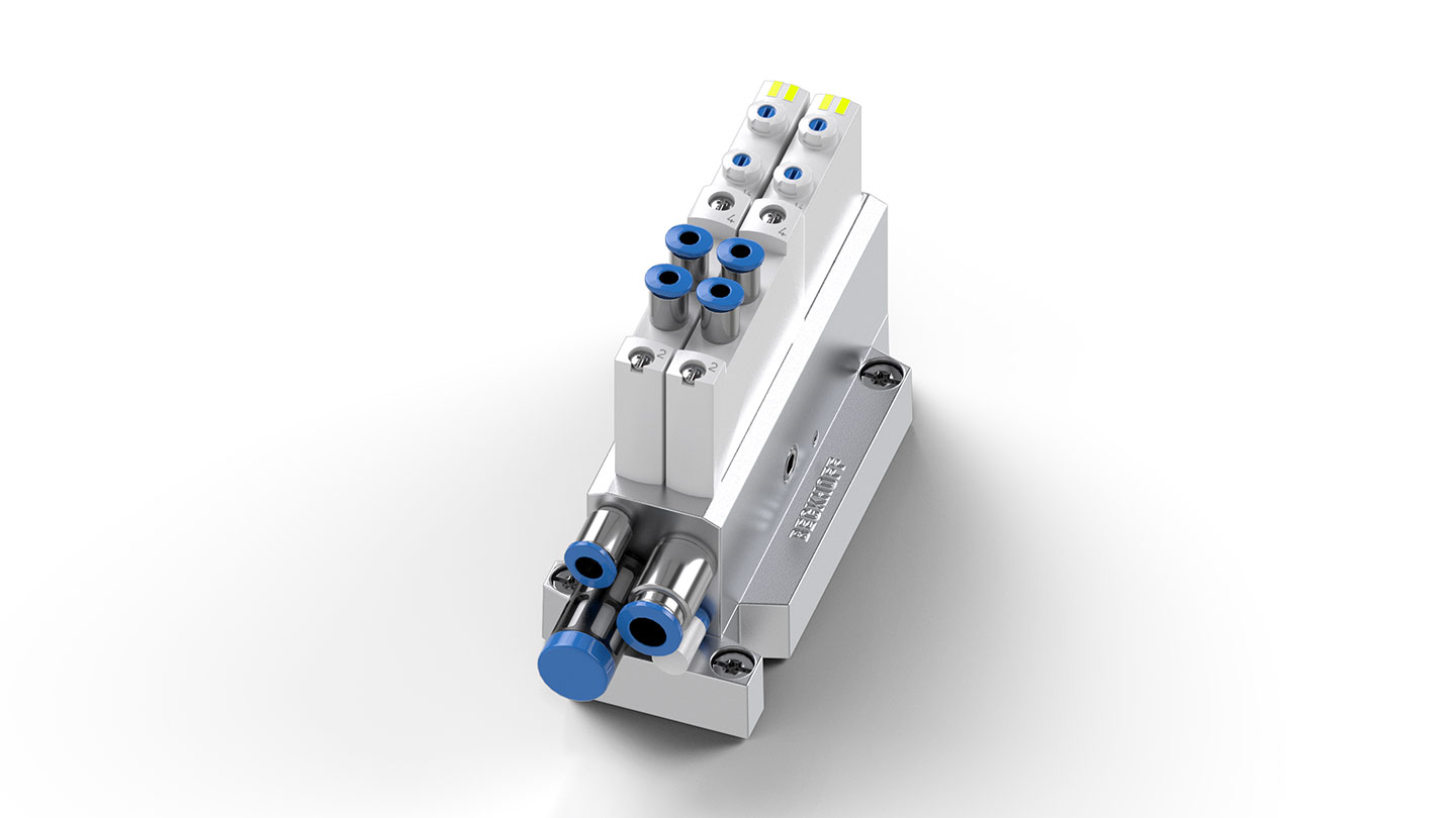 MO2414-0000-1110 | I/O module, 4-channel digital output, pneumatic integration for Festo valves, 0.5 A