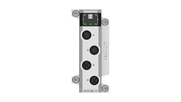 MO7342-0000-1112 | I/O module, 2-channel motion interface, DC motor, 24 V DC, 3.5 A, M12, with incremental encoder
