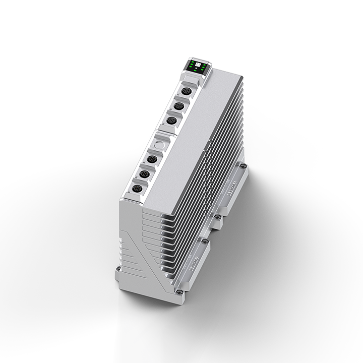 MR1307-0031-2242 | 3-channel relay, replaceable fuses, 230 V AC/7 A, residual current measurement, M12