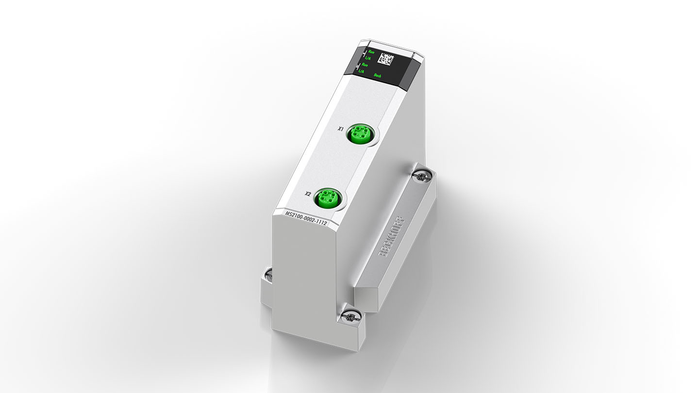 MS2100-0002-1112 | EtherCAT 馈电 + 输出，EtherCAT，M12