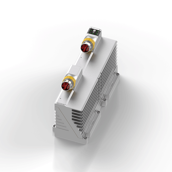 MS4512-2012-2255 | 2-channel EtherCAT power output, EtherCAT P, 24 V DC/10 A, 600 V DC/12 A, B23