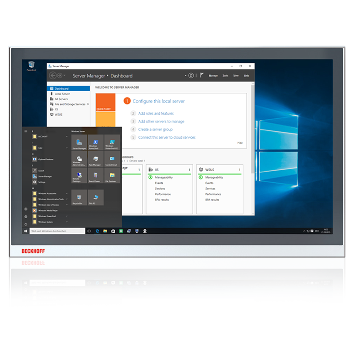 C9900-S49x, C9900-S50x | Windows Server 2019 für Beckhoff Industrie-PCs