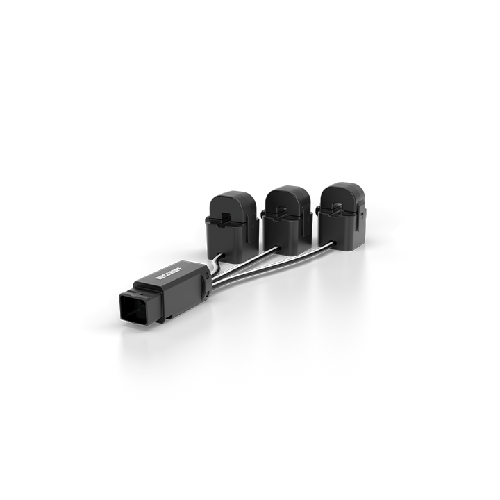 SCL6123-0060 | Low power split-core transformer, 3-channel current interface, 60 A AC, accuracy class 0.5, size 2, electronic nameplate, RJ45
