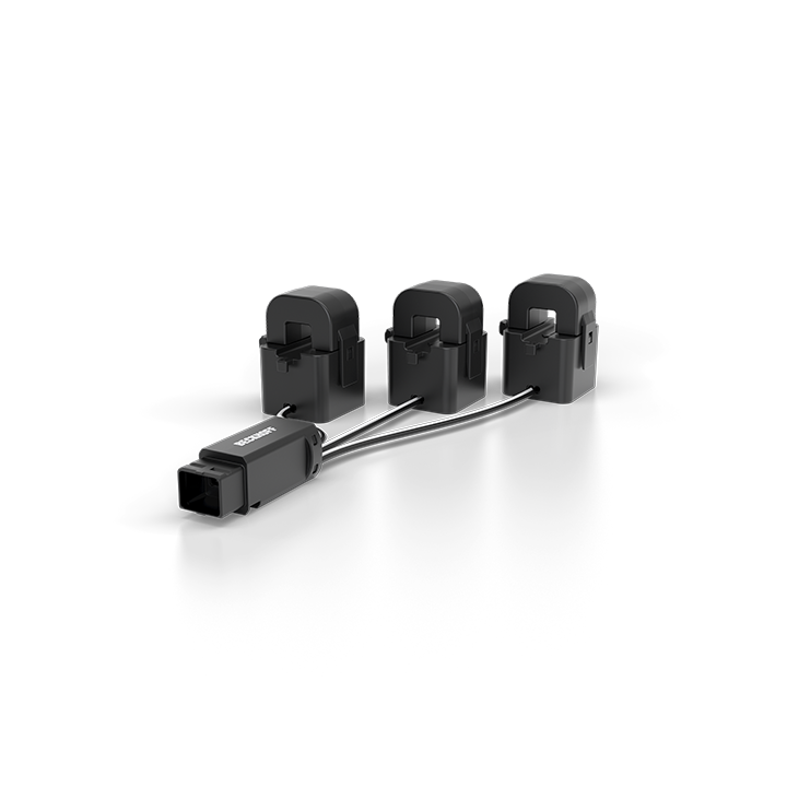 SCL6223-0080 | Kleinsignal-Klappwandler, 3-Kanal-Strom-Interface, 80 A AC, Genauigkeitsklasse 0,5, Baugröße 3, elektronisches Typenschild, RJ45