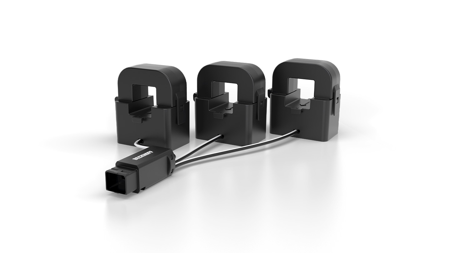 SCL6323-0400 | 低功率分体式互感器，3 通道电流接口，400 A AC，精度等级 0.5，尺寸 4，电子铭牌，RJ45