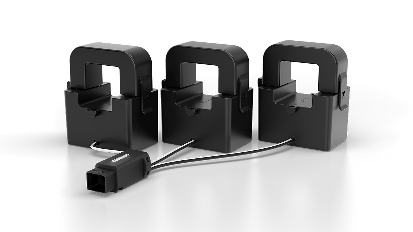 SCL6423-0400 | Kleinsignal-Klappwandler, 3-Kanal-Strom-Interface, 400 A AC, Genauigkeitsklasse 0,5, Baugröße 5, elektronisches Typenschild, RJ45