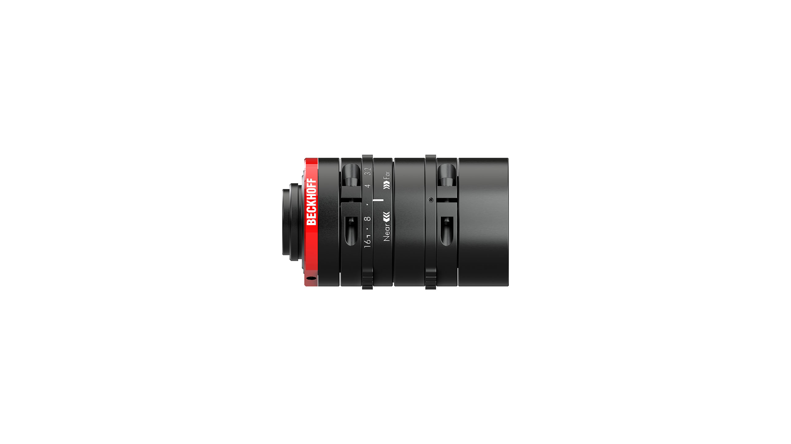 VOS3000-1632 | Camera lens, C mount, image circle 19.3 mm, pixel size up to 2.0 µm, f = 16 mm, f/3.2