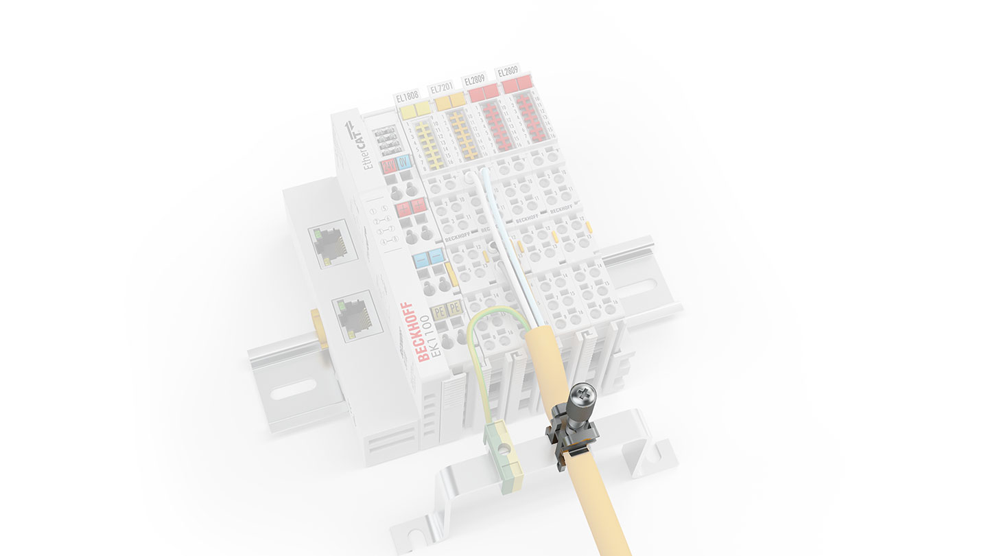 ZB8500 | Clamp strap for shield connection