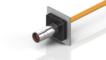 ZB8805-0003 | Flange/Panel feed-through for M23