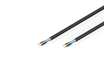 ZB9050 | Power/sensor cable, PUR, 4 x 0.34 mm², drag-chain suitable, black 