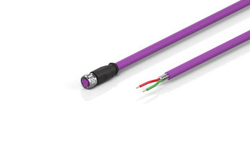 ZK1031-6200-1xxx | PROFIBUS cable, PUR, drag-chain suitable