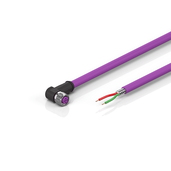 ZK1031-6400-1xxx | PROFIBUS cable, PUR, drag-chain suitable