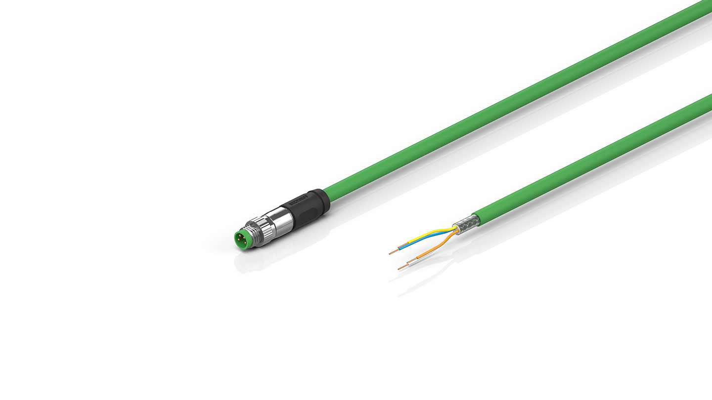 ZK1090-3100-3xxx | EtherCAT cable, PVC, AWG 26, fixed installation