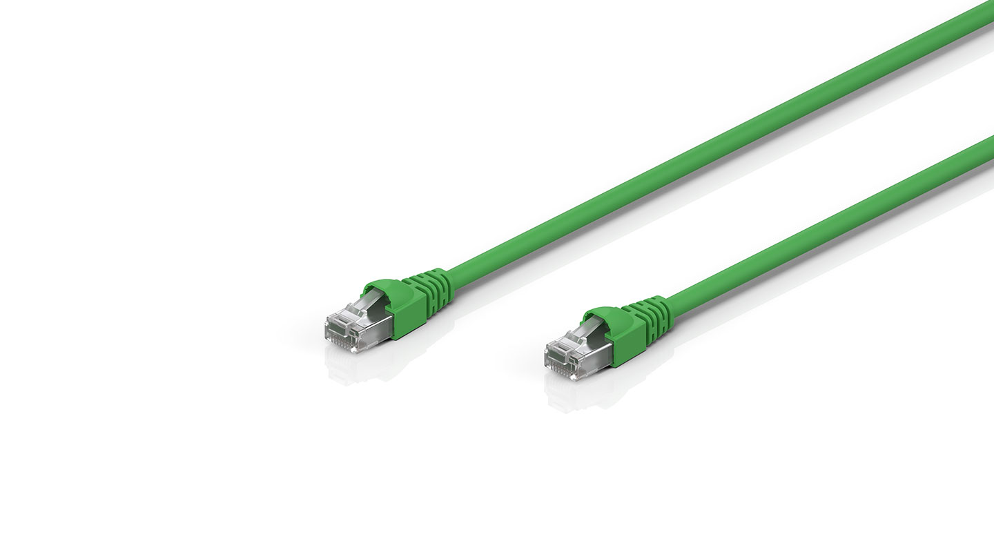 ZK1090-9191-0xxx | Industrial-Ethernet/EtherCAT patch cable, Cat.5, PUR, 4 x 2 x AWG26