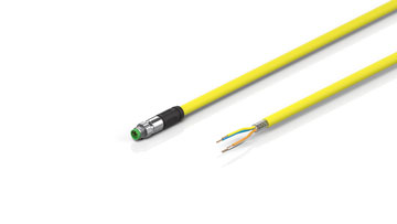 ZK1093-3100-3xxx | EtherCAT cable, PVC, AWG 22, fixed installation