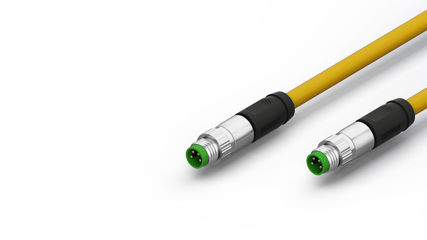ZK1093-3131-2xxx | EtherCAT cable, PUR, AWG 26, fixed installation, comfortable installation at short distances