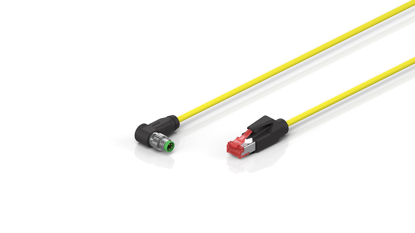 ZK1093-3391-2xxx | EtherCAT cable, PUR, AWG26, fixed installation, comfortable installation at short distances