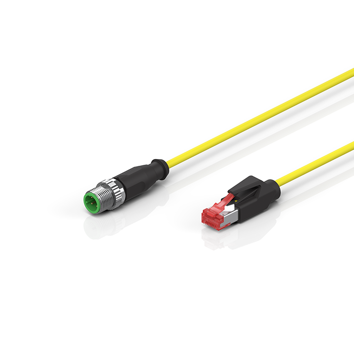 ZK1093-6191-2xxx | EtherCAT cable, PUR, AWG26, fixed installation, comfortable installation at short distances