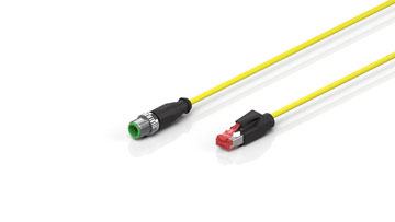 ZK1093-6191-2xxx | EtherCAT cable, PUR, AWG26, fixed installation, comfortable installation at short distances